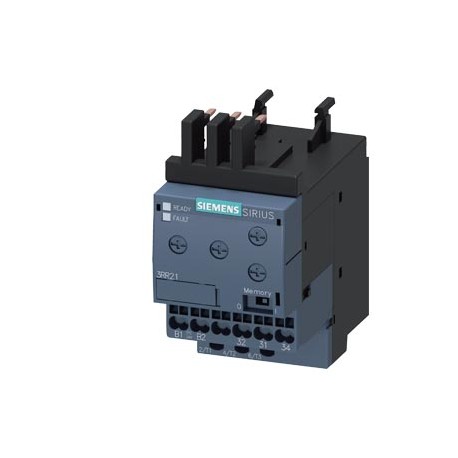 3RR2141-2AA30 SIEMENS Überwachungsrelais, anbaubar an Schütz 3RT2, Baugröße S00 Basic, analog einstellbar Sc..