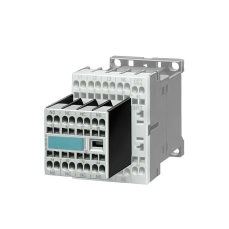  3RT1016-2BC44 SIEMENS CONTACTOR 3-PH., 4KW / 400V, 2NO + 2NC, 30 V DC, 3-POLE, SIZE S00, CAGE CLAMP CONNECT..