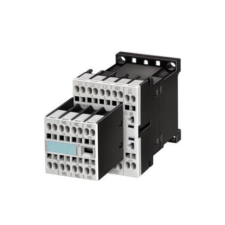 3RT1016-2DB44 SIEMENS CONTACTOR, AC-3 4 KW/400 V, DC 24 V, 2NO + 2NC 3-POLE, SIZE S00...S12 CAGE CLAMP WITH..