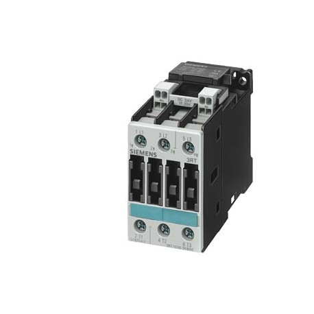 3RT1026-3AC20 SIEMENS CONTACTOR, AC-3 11 KW / 400 V, 24 V AC 50/60 Hz, 3-POLE, SIZE S0, CAGE CLAMP