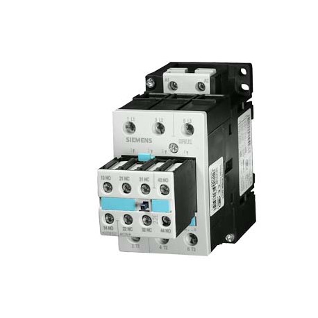3RT1035-1AD04 SIEMENS Contactor de potencia, 3 AC 40 A, 18.5 kW/400 V 42 V AC, 50 Hz, 2 NA + 2 NC, 3 polos, ..