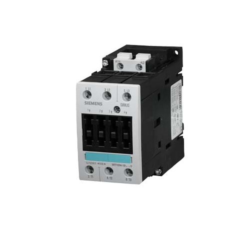3RT1035-1BM40 SIEMENS Power contactor, AC-3 40 A, 18.5 kW / 400 V 220 V DC, 3-pole, Size S2, Screw terminal ..