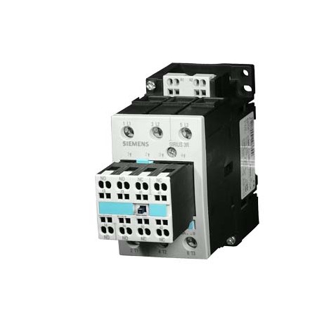 3RT1036-3AG14 SIEMENS Power contactor, AC-3 50 A, 22 kW / 400 V 110 V AC, 60 Hz, 3-pole, Size S2, 2 NO + 2 N..