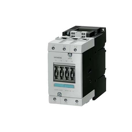 3RT1045-3BB40 SIEMENS Contactor de potencia, 3 AC 80 A, 37 kW / 400 V 24 V DC, 3 polos, Tamaño S3 borne de r..
