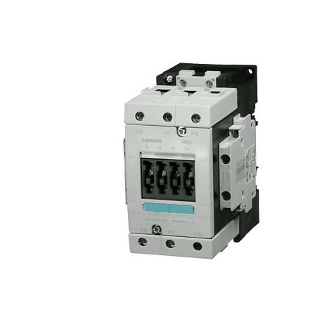 3RT1046-1AL26 SIEMENS Contactor de potencia, 3 AC 95 A, 45 kW / 400 V 230 V AC, 50/60 Hz 2 NA + 2 NC, latera..