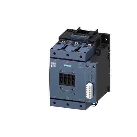 3RT1054-1PP35 SIEMENS power contactor, AC-3 115 A, 55 kW / 400 V AC (50-60 Hz) / DC operation 200-277 V AC/D..