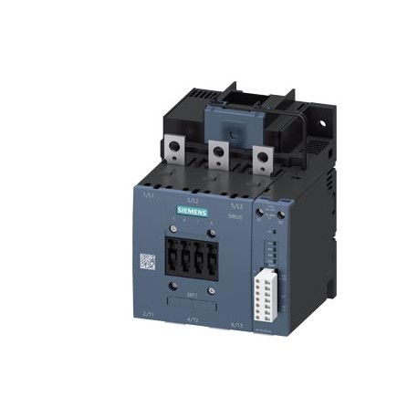 3RT1054-6PF35 SIEMENS power contactor, AC-3 115 A, 55 kW / 400 V AC (50-60 Hz) / DC operation 96-127 V AC/DC..