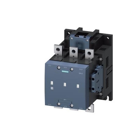 3RT1264-6NP36 SIEMENS vacuum contactor, AC-3 225 A, 110 kW / 400 V AC (50-60 Hz) / DC operation 200-277 V AC..