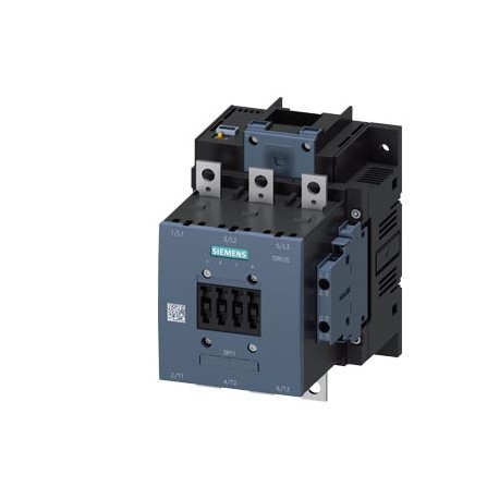3RT1456-6NB36 SIEMENS Contactor, AC-1, 275 A/690 V/40 °C, S6, 3-pole, 21-27.3 V AC/DC, PLC-IN optional, with..