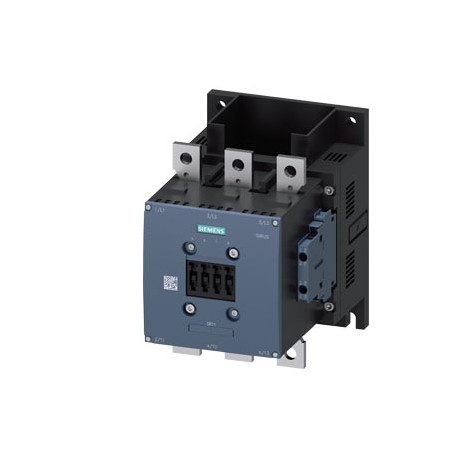 3RT1466-6LA06 SIEMENS power contactor AC-1 400 A / 690 V / 40 °C 3-pole, drive: without auxiliary contacts 2..