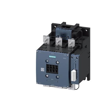 3RT1466-6PF35 SIEMENS contactor, AC-1, 400 A/690 V/40 °C, S10, 3 polos, 96-127 V AC/DC, PLC-IN opcional, con..