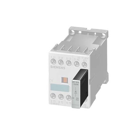  3RT1916-1EH00-0FA1 SIEMENS DIODE COMBINATION, DC 24...250 V, SURGE SUPPRESSOR, FOR MOUNTING ONTO CONTACTORS..