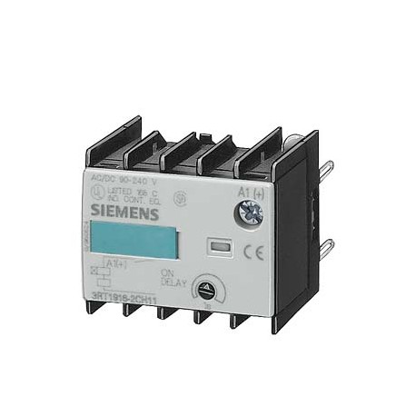 3RT1916-2CH21 SIEMENS SOLID-STATE TWO-WIRE TIME RELAY SETTING RANGE 0.5 S...10 S, AC/DC 90...240 V, ON-DELA..