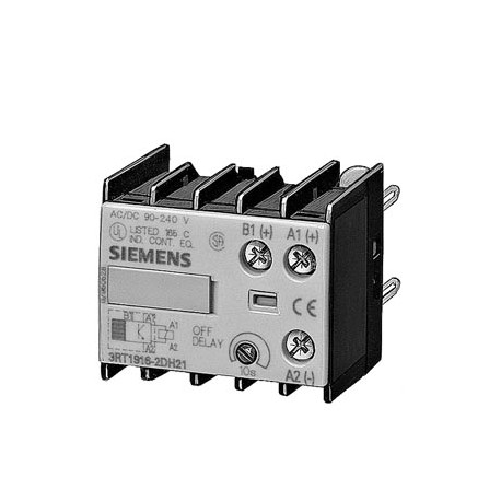 3RT1916-2DH31 SIEMENS ELECTRONIC TIME RELAY WITH SEMICONDUCTOR OUTPUT, TIME RANGE 5...100S, 90...240 V AC/D..