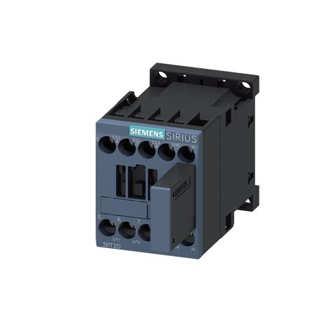 3RT2015-1WB42 SIEMENS Contacteur de puissance, AC-3 : 7 A, 3 kW / 400 V 1 NF, 24 V CC 0,85-1,85* US, avec va..