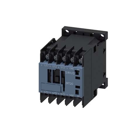 3RT2015-4AN61 SIEMENS Power contactor, AC-3 7 A, 3 kW / 400 V 1 NO, 200 V AC, 50 Hz 200-220 V, 60 Hz, 3-pole..