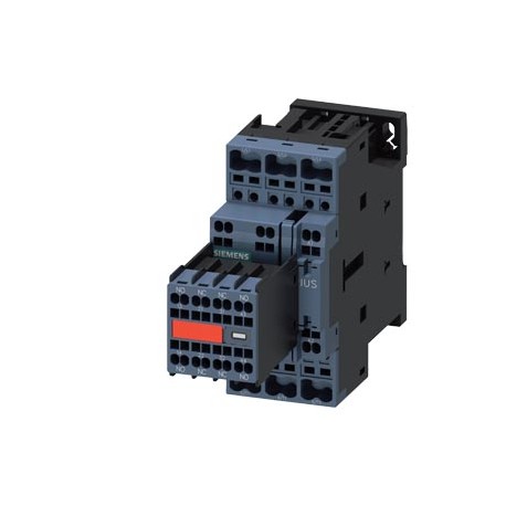 3RT2023-2AL24-3MA0 SIEMENS Power contactor, AC-3 9 A, 4 kW / 400 V 2 NO + 2 NC, 230 V AC 50 / 60 Hz, 3-pole,..