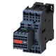 3RT2023-2FB44-3MA0 SIEMENS CONTACTOR, AC-3, 4KW/400V, 2NO+2NC, DC 24V, W. PLUGGED-IN DIODE ASSEMBLIES 3-POLE..