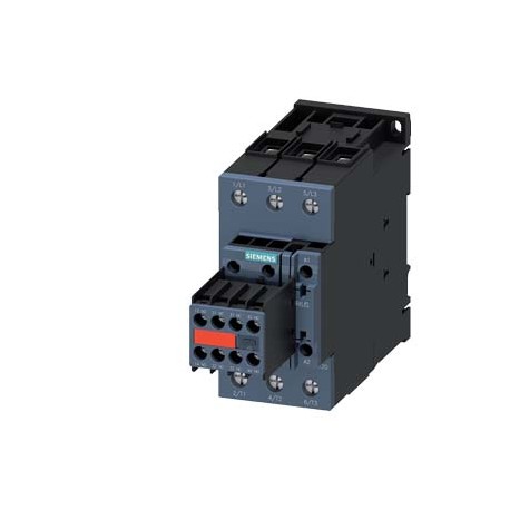 3RT2035-1AP04-3MA0 SIEMENS power contactor, AC-3 40 A, 18.5 kW / 400 V 2 NO + 2 NC, 230 V AC 50 Hz, 3-pole, ..