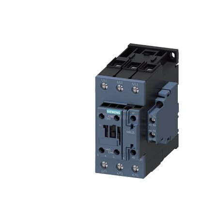 3RT2037-1NB36 SIEMENS Power contactor, AC-3 65 A, 30 kW / 400 V 2 NO + 2 NC, AC / DC 20-33 V, with varistor ..