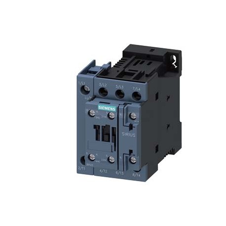 3RT2325-1BM40 SIEMENS Contactor, AC-1, 35 A/400 V/40 °C, S0, 4-pole, 220 V DC, 1 NO+1 NC, screw terminal