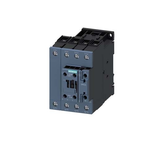 3RT2337-1DA40 SIEMENS Contactor, 4 NO, AC-1: 110 A 12 V DC, varistor, 4-pole, 4 NO, Size S2, Screw terminal ..