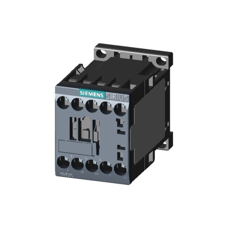 3RT2516-1AD00 SIEMENS Power contactor, AC-3 9 A, 4 kW / 400 V 2 NO + 2 NC 42 V AC, 50 Hz 4-pole Size S00 scr..