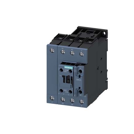 3RT2535-1NB30 SIEMENS Power contactor, AC-3 40 A, 18.5 kW / 400 V 2 NO + 2 NC 20-33 V AC/DC 4-pole size S2 s..