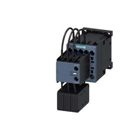 3RT2617-1BB45 SIEMENS contattore per condensatore, AC-6b 12,5 kVAr, / 400 V 2 NC, DC 24 V a 3 poli, grandezz..