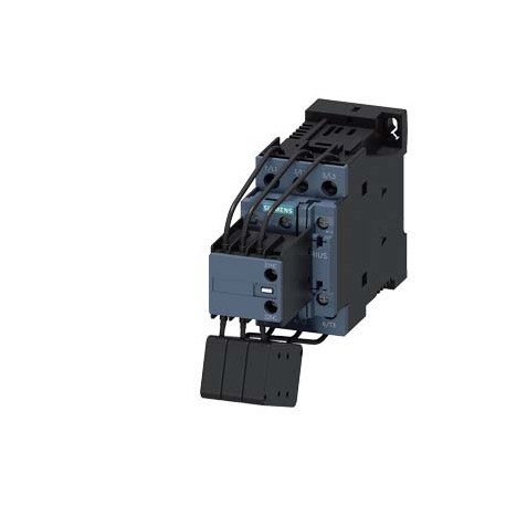 3RT2626-1BB45 SIEMENS Contacteur de condensateur, AC-6b 20 kVAr, / 400 V 1 NO + 2 NF, 24 V CC 3 pôles, taill..