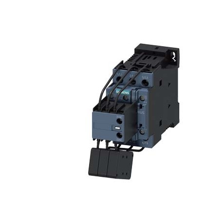 3RT2626-1BB45 SIEMENS contattore per condensatore, AC-6b 20 kVAr, / 400 V 1 NO + 2 NC, DC 24 V a 3 poli, gra..