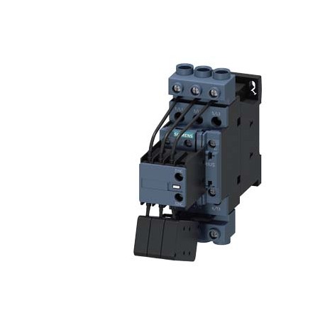 3RT2628-1AP05 SIEMENS Capacitor contactor, AC-6b 33 kVAr, / 400 V 1 NO + 2 NC, 230 V AC, 50 Hz 3-pole, Size ..
