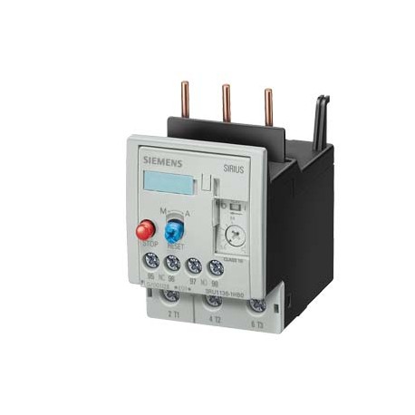 3RU1136-1JB0 SIEMENS Overload relay 7...10 A For motor protection Size S2, Class 10 Contactor mounting Main ..