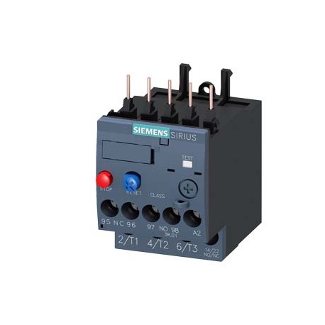 3RU2116-0DB0 SIEMENS Relais de surcharge 0,22...0,32 A thermique pour protection des moteurs taille S00, Cla..