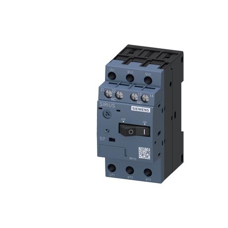 3RV1011-0AA15 SIEMENS Circuit breaker size S00 for motor protection, CLASS 10 A-release 0.11...0.16 A N-rele..