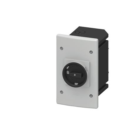 3RV1923-2DA00 SIEMENS Molded-plastic installation enclosure with rotary operating mechanism, can be locked M..