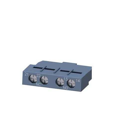 3RV2901-1E SIEMENS interruptor auxiliar transversal 1NA+1NC bornes de tornillo para interruptor automático 3..