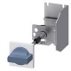 3RV2926-2B SIEMENS Door-coupling rotary operating mechanism for circuit breaker Size S00/S0 Handle gray new ..