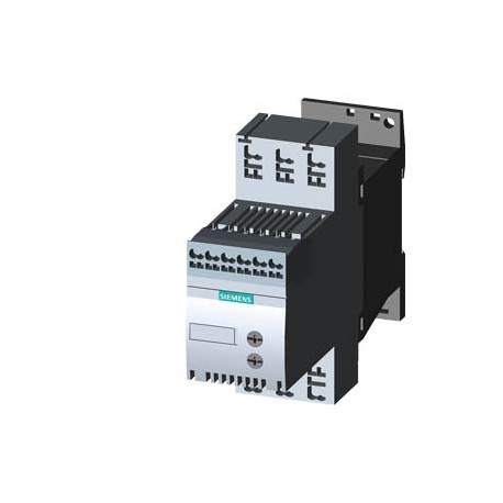 3RW3016-2BB04 SIEMENS SIRIUS soft starter S00 9 A, 4 kW/400 V, 40 °C 200-480 V AC, 24 V AC/DC Spring-type te..