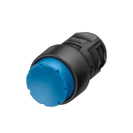 3SB2000-0LF01 SIEMENS Pushbutton, 16 mm, round, plastic, blue, pushbutton, raised