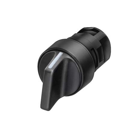 3SB2000-2EE01 SIEMENS Selector switch, 16 mm, round, plastic, green, 3 switch positions I O II, momentary co..