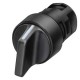 3SB2000-2EG01 SIEMENS Selector switch, 16 mm, round, plastic, white, 3 switch positions I O II, momentary co..