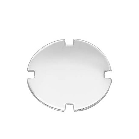 3SB2901-4AC SIEMENS Inscription plate for pushbutton and illuminated pushbutton flat, milky with black font,..