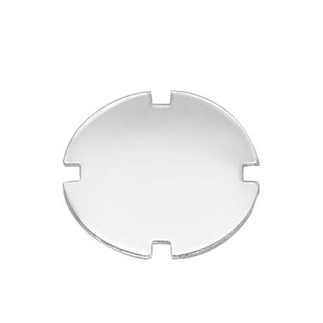 3SB2901-4EK SIEMENS Inscription plate for pushbutton and illuminated pushbutton, flat, milky with black font..