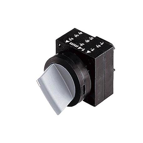 3SB3000-2KA61 SIEMENS 22MM PLASTIC ROUND ACTUATOR: SELECTOR SWITCH 2 SWITCH POSITIONS O-I LATCHING NON-ILLU..