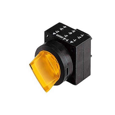3SB3001-2KA21 SIEMENS 22MM PLASTIC ROUND ACTUATOR: SELECTOR SWITCH LATCHING 2 SWITCH POSITIONS O-I ILLUMINA..