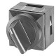  3SB3110-2DA61 SIEMENS 26X26MM PLASTIC SQUARE ACTUATOR: SELECTOR SWITCH LATCHING 3 SWITCH POSITIONS I-O-II N..