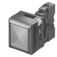  3SB3302-0AA31 SIEMENS 26X26MM PLASTIC SQUARE COMPLETE UNIT COMBINATION: PUSHBUTTON WITH FLAT BUTTON SCREW T..