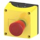 3SB3801-0EG3 SIEMENS ENCLOSURE FOR COMMAND DEVICES, 22MM, ROUND, ENCLOSURE MATERIAL PLASTIC, ENCLOSURE TOP ..