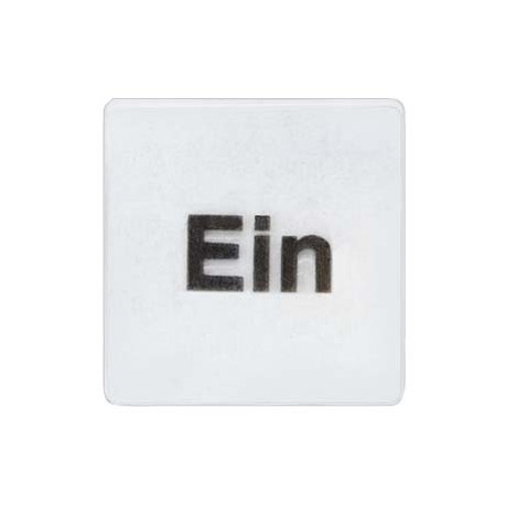 3SB3940-4AB SIEMENS INSCRIPTION ACTUATOR/INDICATOR FOR ILLUMIN. PUSHBUTTON/SWITCH INSCRIPTION PLATE LABEL S..